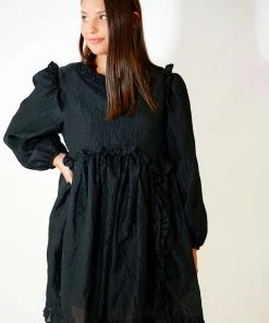 Au Darling Precision Ruffle Mini Dress Clothing