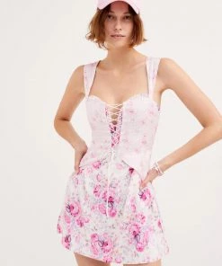 For Love And Lemons Taylor Mini Dress