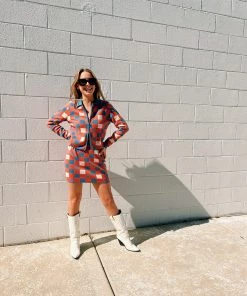 Au Darling Check It Out Set Skirt Clothing