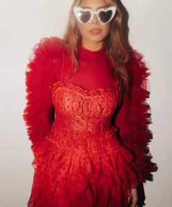 For Love And Lemons Jules Mini Dress