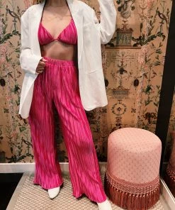 Au Darling Beach Glam Pink Pant Set