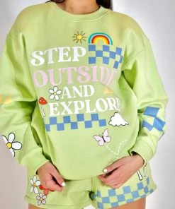 Au Darling Oh What A World Set Sweatshirt Clothing