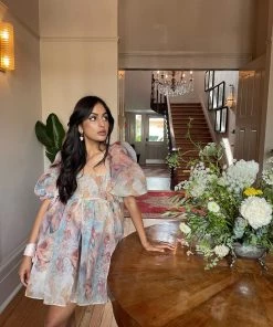 Selkie Clothing The Mucha Puff Dress