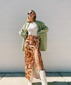 Au Darling Devon Midi Skirt Clothing