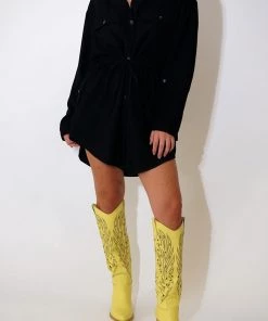 Au Darling Western Button Up Dress