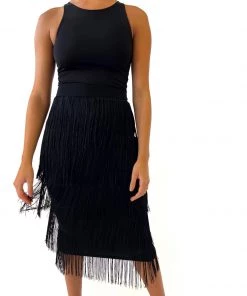 Au Darling Clothing Shake It Fringe Skirt