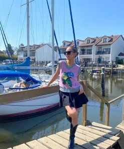 Au Darling Clothing Freddy Frog Vest