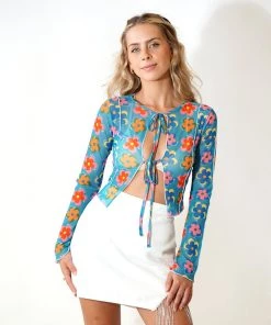 Au Darling Clothing Daisy Mesh Blouse