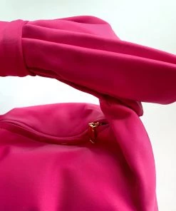Au Darling Hot Pink Shoulder Bow Bag
