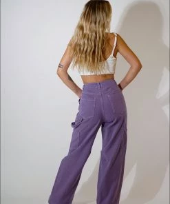 Au Darling Grapejuice Cargo Pants Clothing