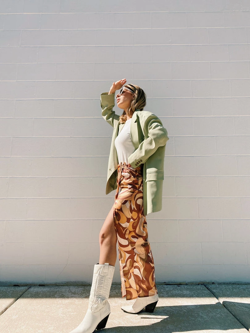 Au Darling Devon Midi Skirt Clothing