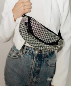 Au Darling Clear Rhinestone Fanny Pack Accessories