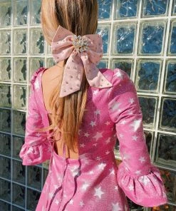 Au Darling Star Lift Jacquard Midi Dress Clothing