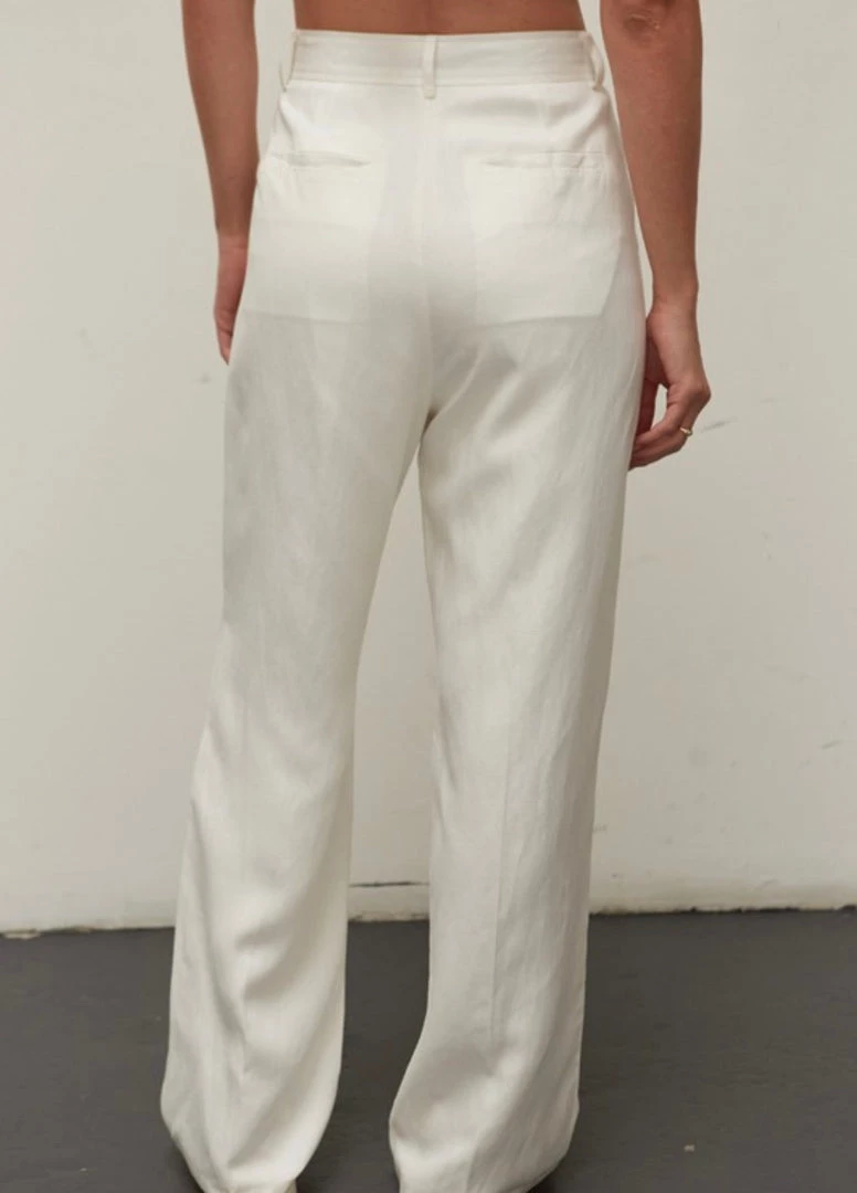 Au Darling Rue White Suit Trouser