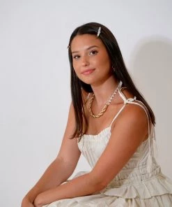 Au Darling Playa Cream Midi Dress Clothing