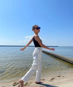 Au Darling Black Square Neck Bodysuit