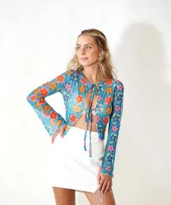 Au Darling Clothing Daisy Mesh Blouse