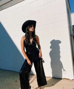 Au Darling Mia Sequin Party Jumpsuit