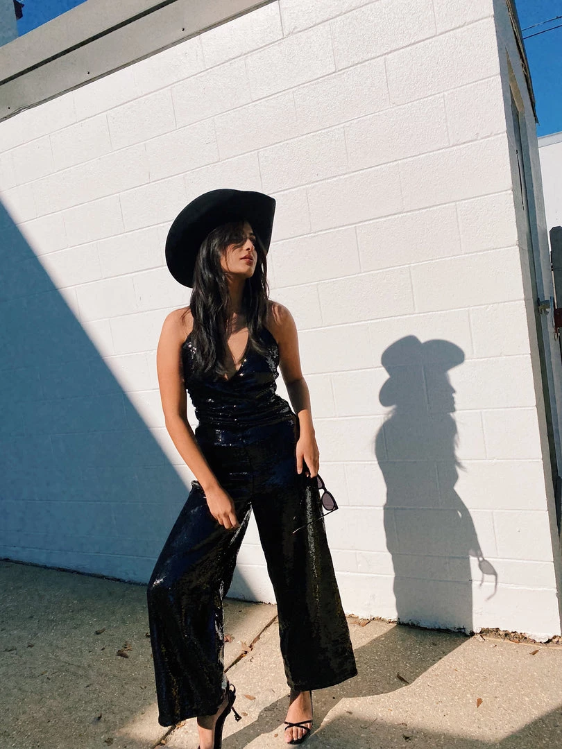 Au Darling Mia Sequin Party Jumpsuit