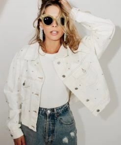 Au Darling Clothing Lights Up Denim Jacket