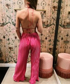Au Darling Beach Glam Pink Pant Set