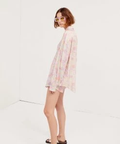 For Love And Lemons Kennedy Button Up Top Clothing