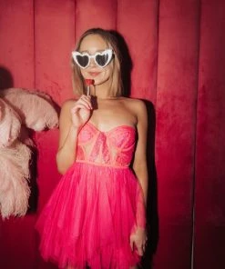 For Love And Lemons Rosario Mini Dress