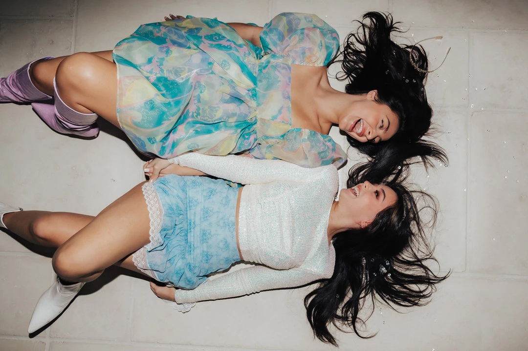 Selkie Clothing Electric Lady Puff Dress