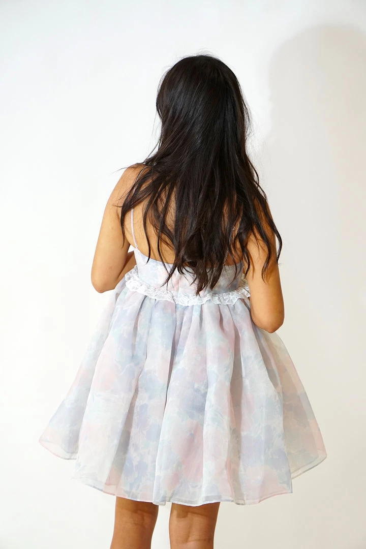 Selkie The Watercolor Rosebud Dress Clothing