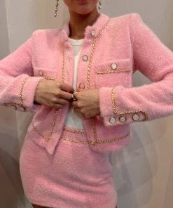 Au Darling Paris Pink Set Skirt Clothing