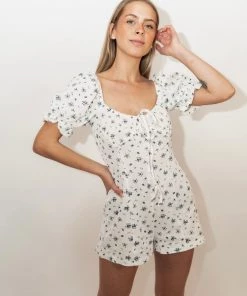 Au Darling Clothing May Flowers Playsuit