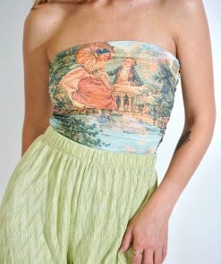 Au Darling Rococo Tube Top