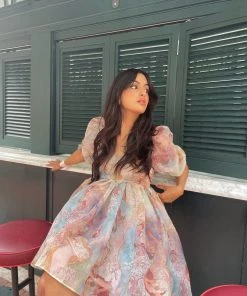 Selkie Clothing The Mucha Puff Dress