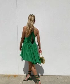 Au Darling Clothing Fairy Green Mini Dress