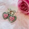 Au Darling Watermelon Heart Earrings Accessories