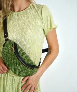 Au Darling Pastel Green Plisse Set Top