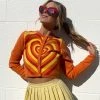 Au Darling Sale Bursting Heart Sweater