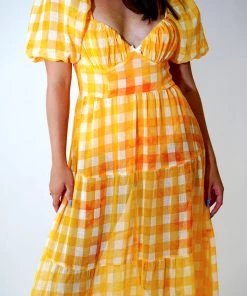 For Love And Lemons Mimosa Maxi Dress Clothing