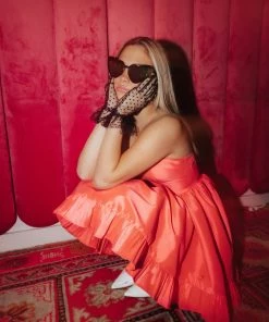 Maison Amory Clothing The Magenta Florian Dress