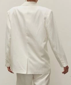 Au Darling Clothing Rue White Suit Blazer