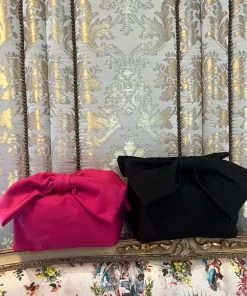 Au Darling Hot Pink Shoulder Bow Bag