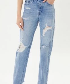Au Darling Distressed Boyfriend Jean Clothing