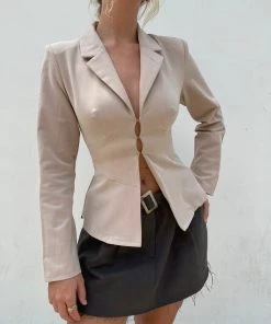 Au Darling Dionne Fitted Blazer Top Clothing