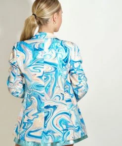 Au Darling Etoile Blue Blazer