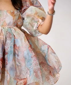 Selkie Clothing The Mucha Puff Dress