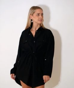 Au Darling Western Button Up Dress