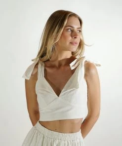 Au Darling Clothing Mira Ivory Skirt Set