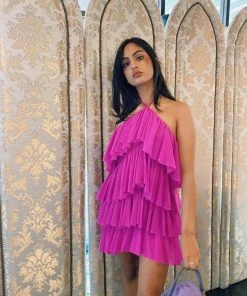 Au Darling Shake It Halter Dress