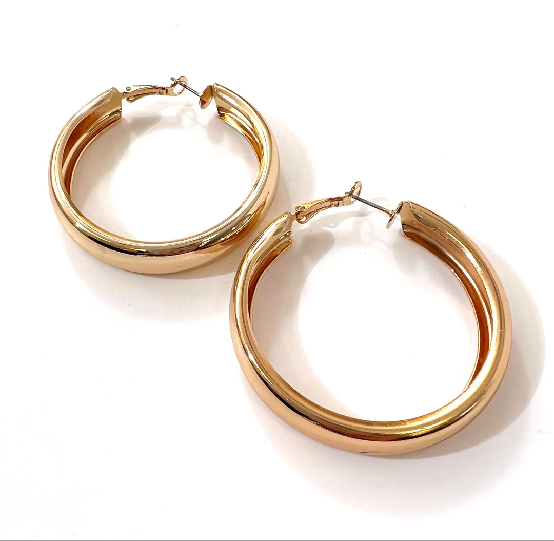 Au Darling Gold Hoop Earrings New Arrivals