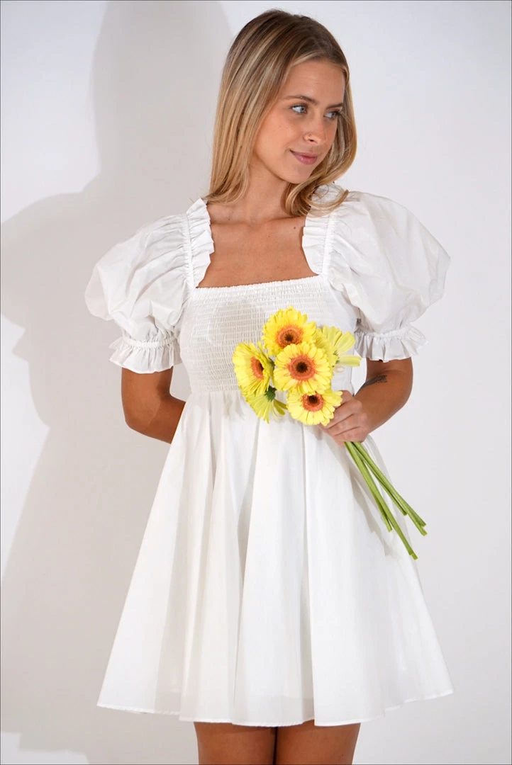 Selkie Clothing The Ivory Maria Dress